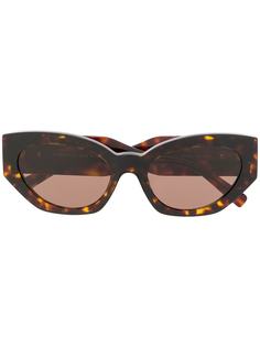 Versace Eyewear солнцезащитные очки в оправе кошачий глаз