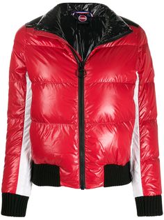 Colmar ultra-glossy hooded down jacket