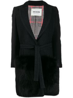 Ava Adore single breasted wrap coat