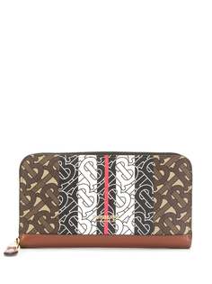 Burberry monogram printed wallet