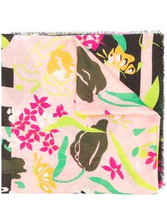 Moschino floral print scarf