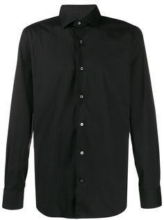 Barba pointed collar shirt