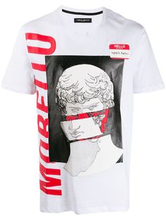 Frankie Morello logo graphic print T-shirt