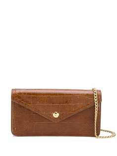 Miu Miu crocodile-effect wallet on chain