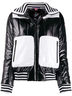 Colmar colour block bomber jacket