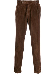 Berwich corduroy tapered trousers