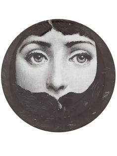 Fornasetti тарелка с принтом