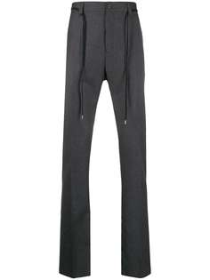 LANVIN брюки прямого кроя с поясом