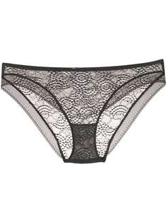 Eres sheer lace briefs