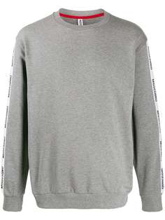 Moschino logo stripes sweatshirt