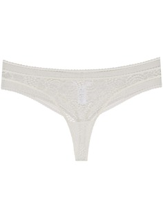 Eres sheer lace thong