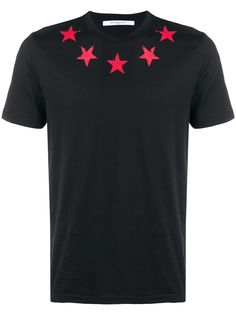 Givenchy футболка с принтом звезд