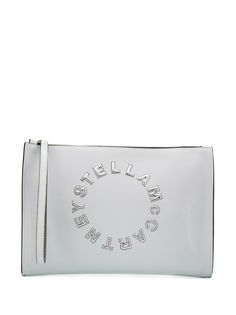 Stella McCartney большой клатч Stella с логотипом