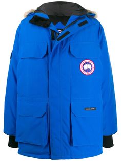 Canada Goose парка Expedition с нашивкой-логотипом