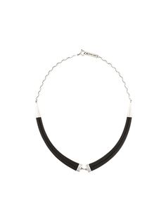 Isabel Marant buffalo horn choker necklace