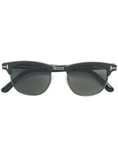 Tom Ford Eyewear солнцезащитные очки в D-образной оправе