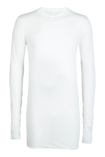 Свободная белая футболка Rick Owens