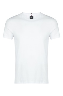 Белая трикотажная футболка Strellson