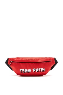 Красная поясная сумка Team Putin