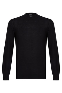 Черный шерстяной джемпер Hugo Boss