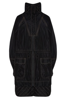 Легкое пальто из переработанного полиэстера Ganni