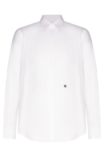 Белая рубашка из шелка Fendi