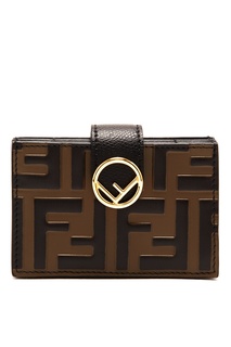 Тройной кошелек с компактным дизайном Fendi