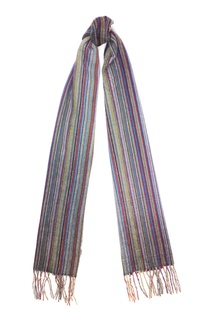 Кашемировый шарф в полоску Paul Smith