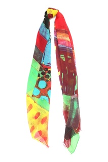 Яркий шарф из шерсти Paul Smith