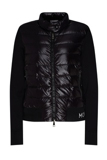 Короткая куртка черного цвета Moncler