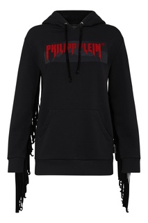Худи с длинной бахромой Philipp Plein