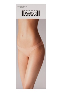 Черные трусы-танга Wolford