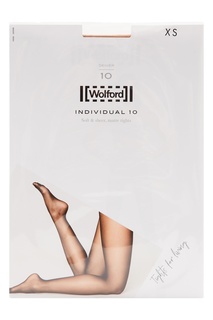 Телесные матовые колготки Wolford