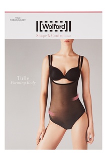 Бежевое корректирующее боди Wolford