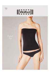 Белый бесшовный топ Wolford