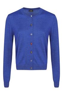 Синий кардиган с декоративными пуговицами Paul Smith