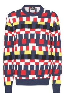 Джемпер с ярким узором Paul Smith