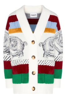 Цветной кардиган на черепаховых пуговицах Essentiel Antwerp