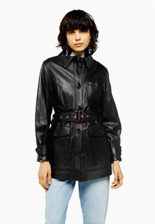Куртка кожаная Topshop