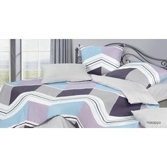 Комплект постельного белья Ecotex 1,5 сп, сатин, Гармоника Наварра (4660054344305)