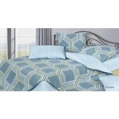 Комплект постельного белья Ecotex 1,5 сп, сатин, Гармоника Ролекс (4660054344428)