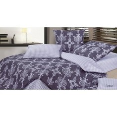 Комплект постельного белья Ecotex Семейный, сатин, Гармоника Плаза (4660054343438)