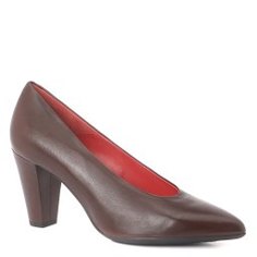Туфли PAS DE ROUGE 2558 темно-коричневый