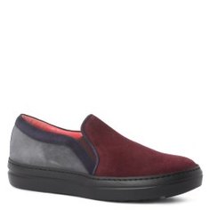 Слипоны PAS DE ROUGE 2645 бордовый