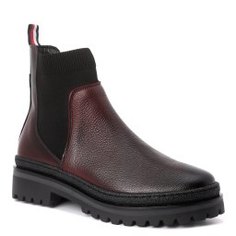 Ботинки TOMMY HILFIGER FW0FW04323 бордовый
