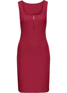 Платье трикотажное в рубчик Bonprix