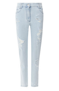 Джинсы с потертостями Balmain