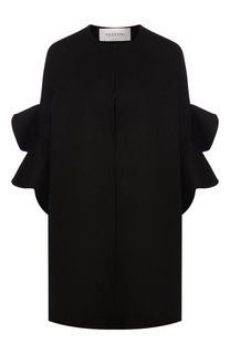 Пончо из смеси шерсти и кашемира Valentino