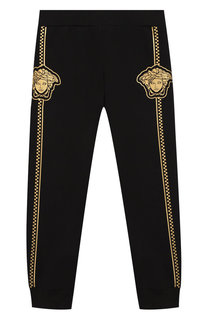 Хлопковые джоггеры Versace