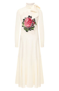 Платье из вискозы Valentino